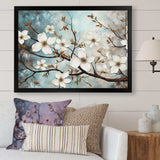 Dogwood Beauties - Floral Canvas Wall Art