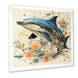 Dolphin Happiness - Dolphin Living Room Wall Art