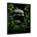 Dolphin Eco Guardians - Dolphin Canvas Wall Art