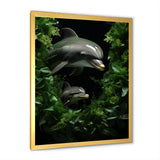 Dolphin Eco Guardians - Dolphin Canvas Wall Art