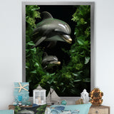 Dolphin Eco Guardians - Dolphin Canvas Wall Art