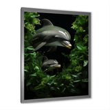 Dolphin Eco Guardians - Dolphin Canvas Wall Art