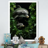 Dolphin Eco Guardians - Dolphin Canvas Wall Art