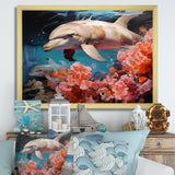 Dolphin Eternal Dance - Dolphin Wall Decor