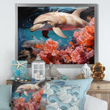 Dolphin Eternal Dance - Dolphin Wall Decor