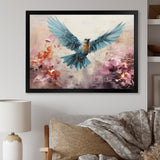 Cerulean Calm Graceful Dove - Dove Wall Art Prints