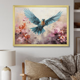 Cerulean Calm Graceful Dove - Dove Wall Art Prints