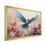Cerulean Calm Graceful Dove - Dove Wall Art Prints