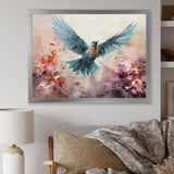 Cerulean Calm Graceful Dove - Dove Wall Art Prints