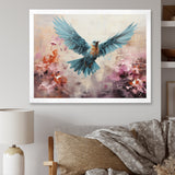 Cerulean Calm Graceful Dove - Dove Wall Art Prints