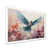 Cerulean Calm Graceful Dove - Dove Wall Art Prints