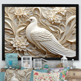 Dove Ivory Innocence - Dove Living Room Wall Art