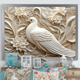 Dove Ivory Innocence - Dove Living Room Wall Art