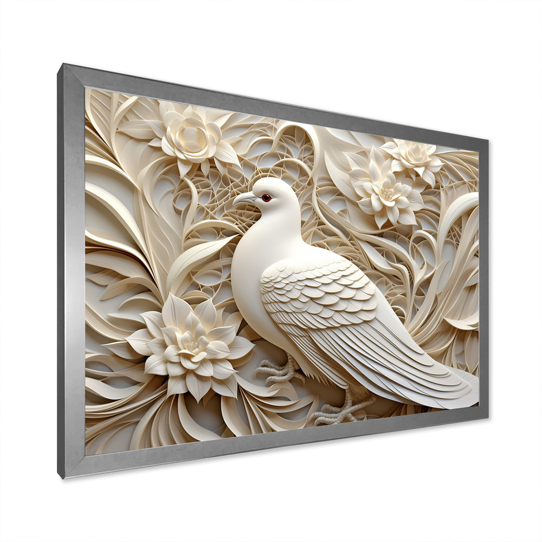 Dove Ivory Innocence - Dove Living Room Wall Art