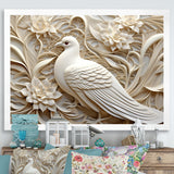 Dove Ivory Innocence - Dove Living Room Wall Art