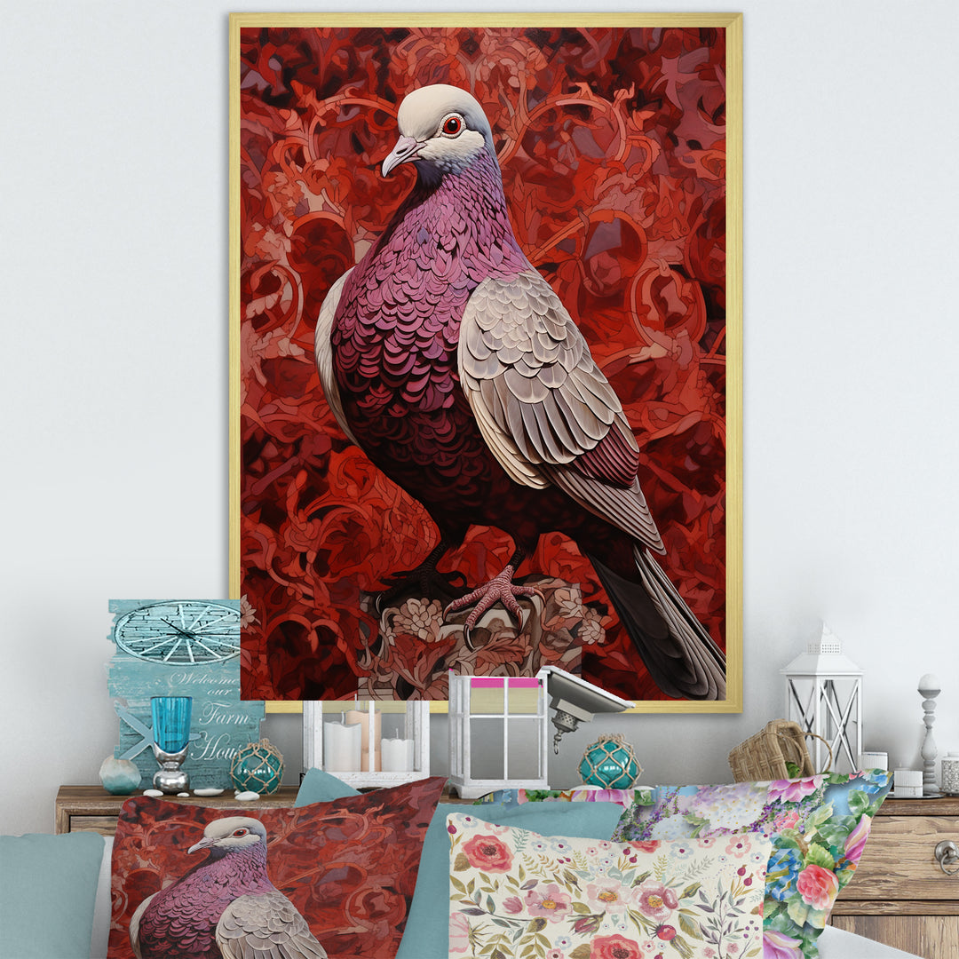 Messenger Dove - Coral Dove Wall Art