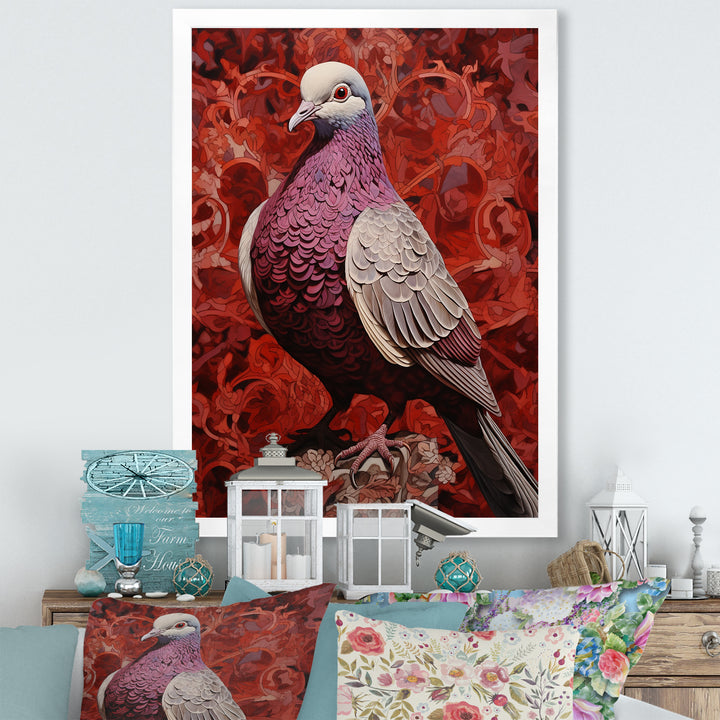 Messenger Dove - Coral Dove Wall Art