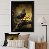 Onyx S Mystical Offering - Dove Framed Canvas Art
