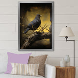 Onyx S Mystical Offering - Dove Framed Canvas Art