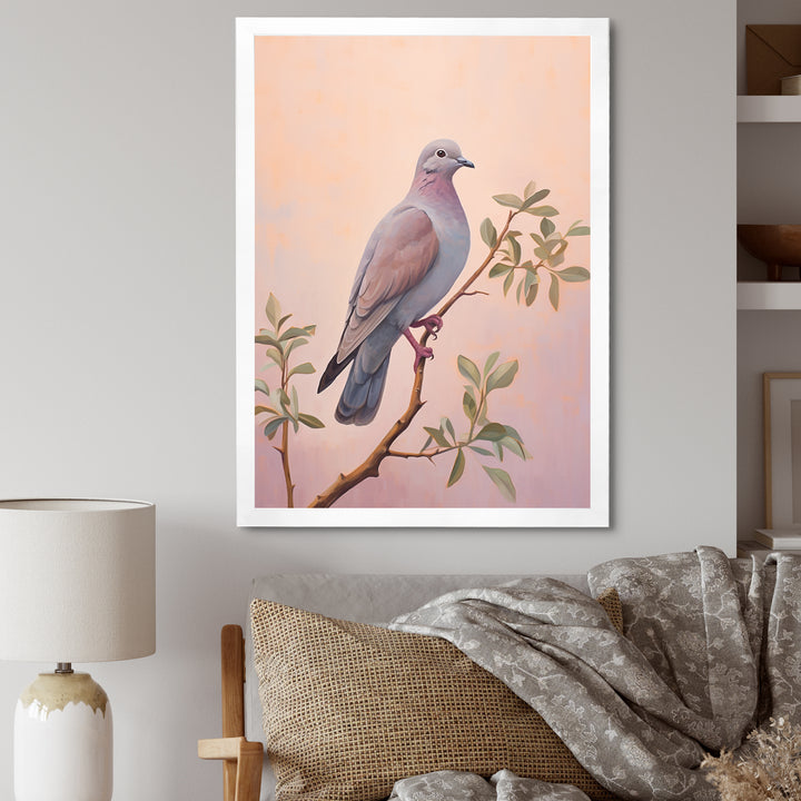 Dove S Soothing Presence - Dove Canvas Wall Art