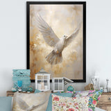 Tranquil Dove Harmony - Animals Canvas Wall Art