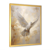 Tranquil Dove Harmony - Animals Canvas Wall Art