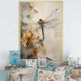 Dragonfly Delight II - Animals Canvas Wall Art