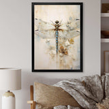 Dragonfly Delight III - Animals Canvas Wall Art