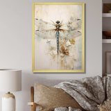 Dragonfly Delight III - Animals Canvas Wall Art