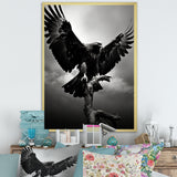 Powerful Bold Eagle - Eagle Canvas Wall Art