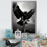 Powerful Bold Eagle - Eagle Canvas Wall Art