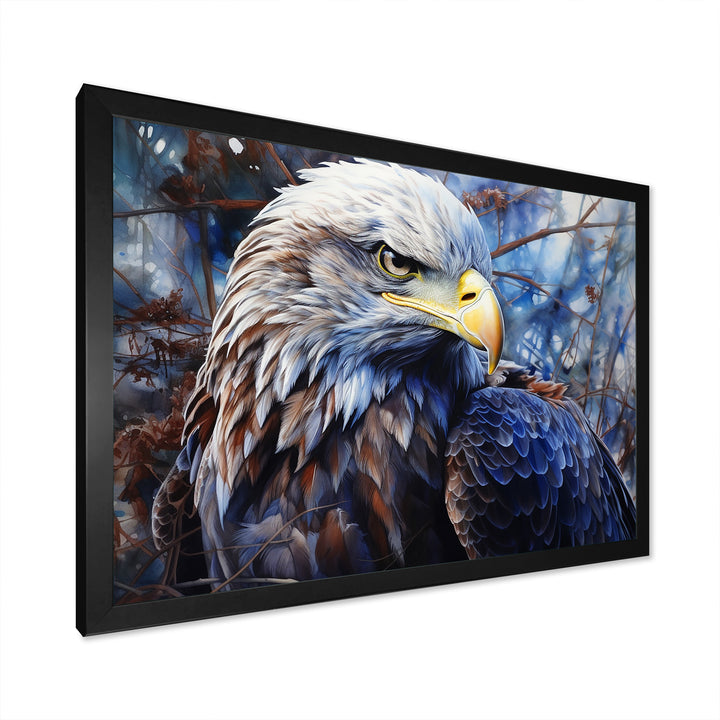 Bold Eagle Strong Gaze - Eagle Wall Art Prints