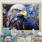 Bold Eagle Strong Gaze - Eagle Wall Art Prints