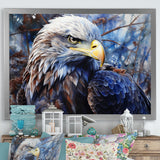 Bold Eagle Strong Gaze - Eagle Wall Art Prints