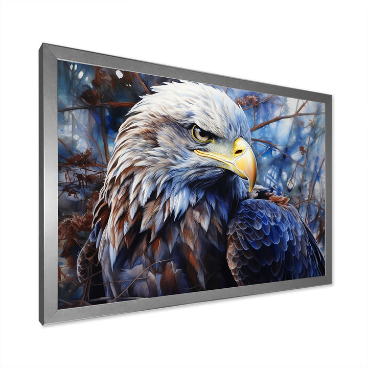 Bold Eagle Strong Gaze - Eagle Wall Art Prints