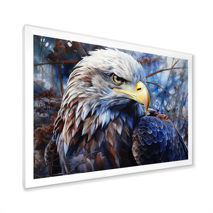 Bold Eagle Strong Gaze - Eagle Wall Art Prints
