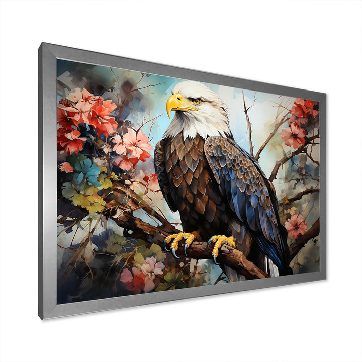 Mosaic Bold Eagle Majesty - Brown Eagle Wall Art
