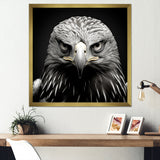 Bold Eagle Power Hunter - Eagle Framed Canvas Art