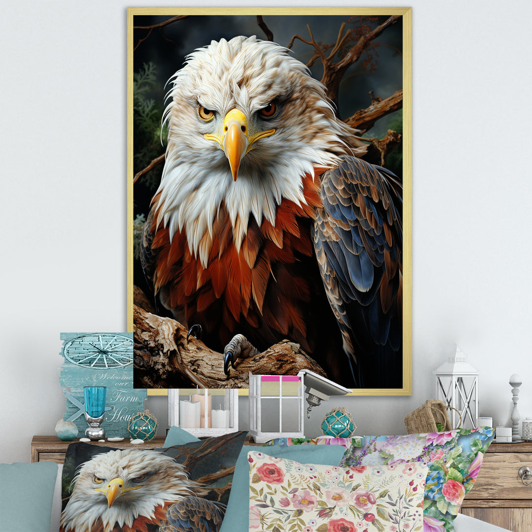 Prismatic Majestic Bold Eagle - Eagle Home Decor Art