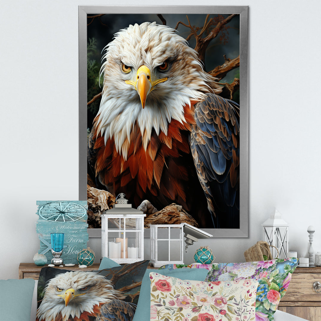 Prismatic Majestic Bold Eagle - Eagle Home Decor Art