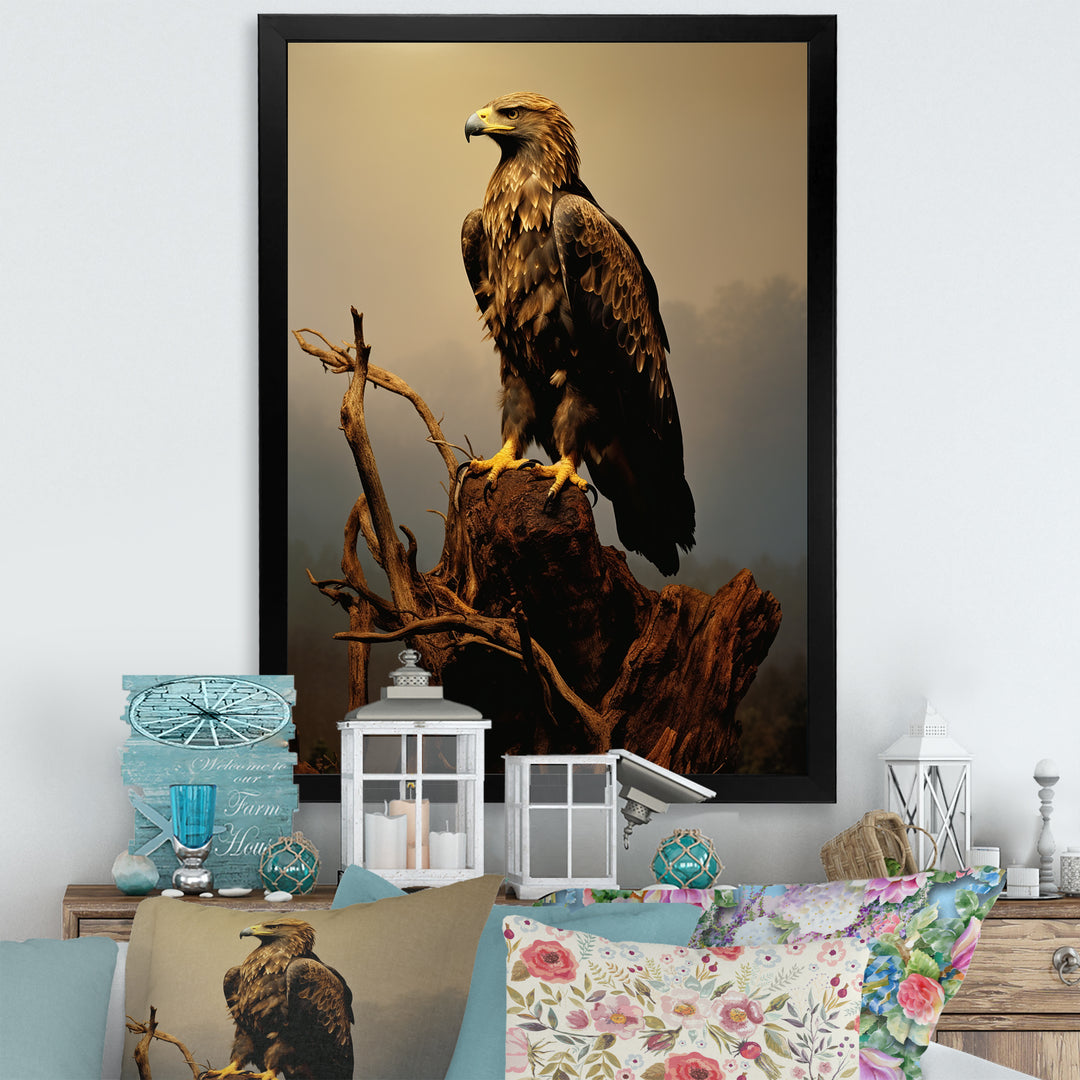 Eagle S Grace At Top - Eagle Canvas Wall Art