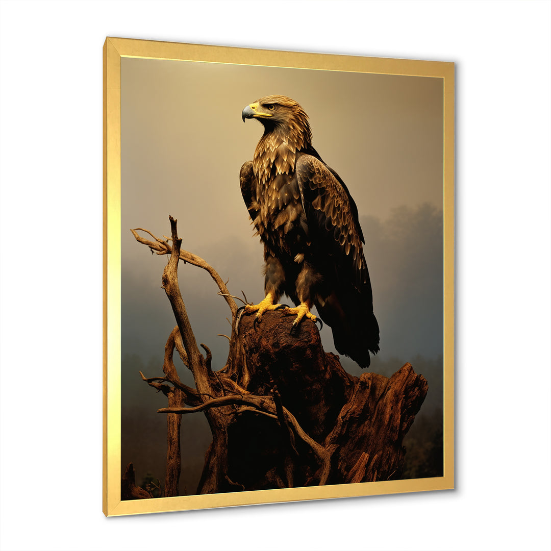 Eagle S Grace At Top - Eagle Canvas Wall Art