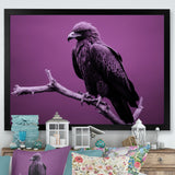 Purple Eagle S Grace At Branch Domain - Eagle Wall Decor