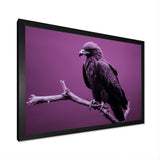 Purple Eagle S Grace At Branch Domain - Eagle Wall Decor
