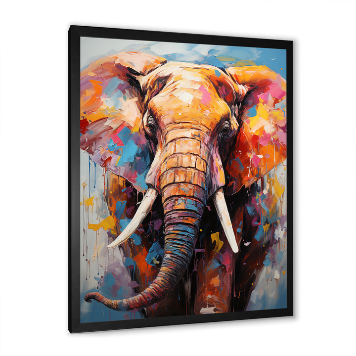 Tales Of The Colorful Elephant Pack - Elephant Bedroom Wall Art