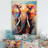 Tales Of The Colorful Elephant Pack - Elephant Bedroom Wall Art