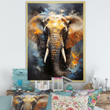 Elephant Dreams In Colors - Elephant Bedroom Wall Art