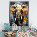 Elephant Dreams In Colors - Elephant Bedroom Wall Art