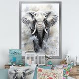 Magnific Elephant Portrait - Elephant Canvas Wall Art