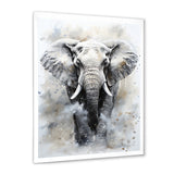 Magnific Elephant Portrait - Elephant Canvas Wall Art